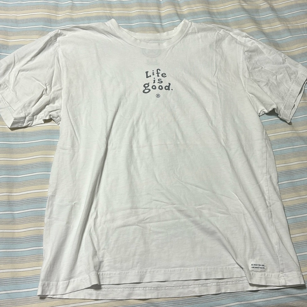 Life is Good tee